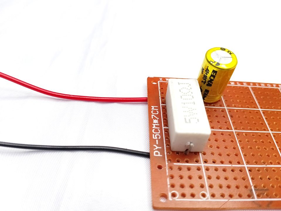 TWEETER PROTECTION WIRING SETUP, SERIES/ PARALLEL CONNECTION, 2.2uF