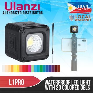Ulanzi L1PRO Waterproof LED Light with 20 Colored Gels  | JG Superstore