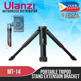 Ulanzi MT-14 Portable Extension Tripod, Mini Selfie Stick Tripod Stand Handle Grip with 1/4'' Screw  | JG Superstore