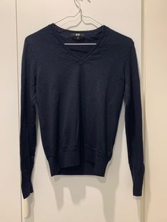 Uniqlo Navy Blue Long Sleeve