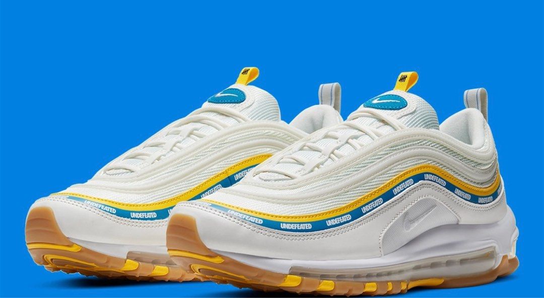 US 11 Nike x Undefeated Airmax 97 UCLA Men s Fashion Footwear