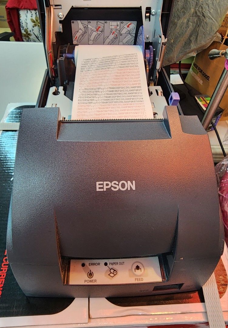 Used Epson TmU220A dot matrix Printer., Computers & Tech, Printers, Scanners & Copiers on Carousell