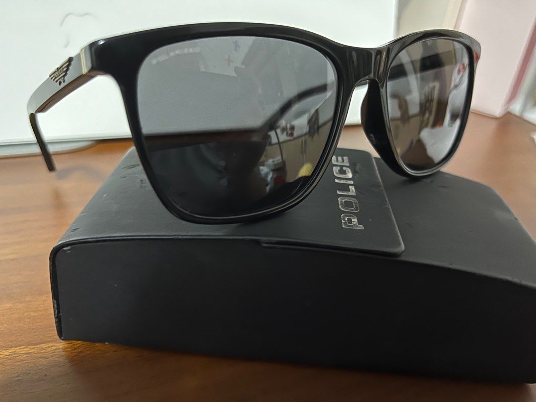 Men in black police sunglasses 2025