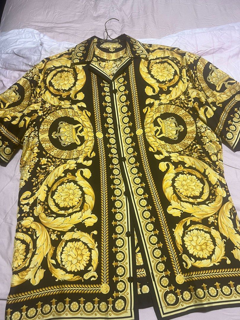 Versace silk shirt