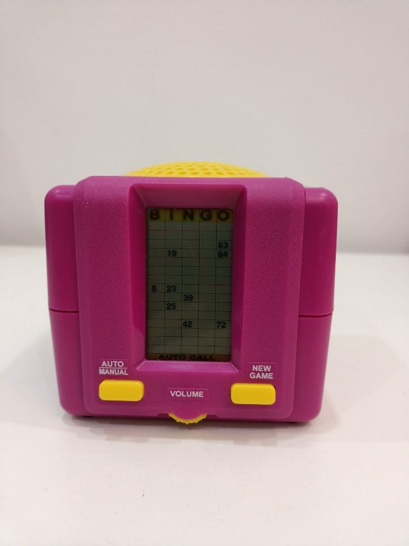 Handheld bingo game sales