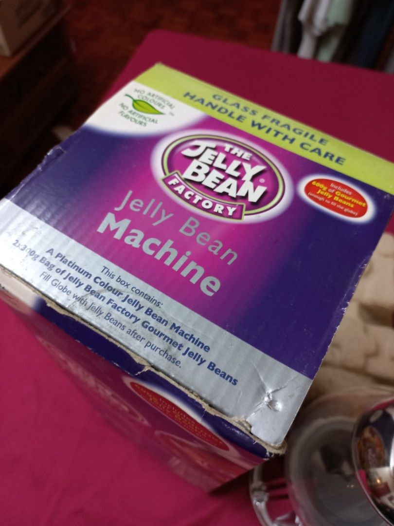 Vintage Jelly Bean Machine Dispenser, Hobbies & Toys, Collectibles