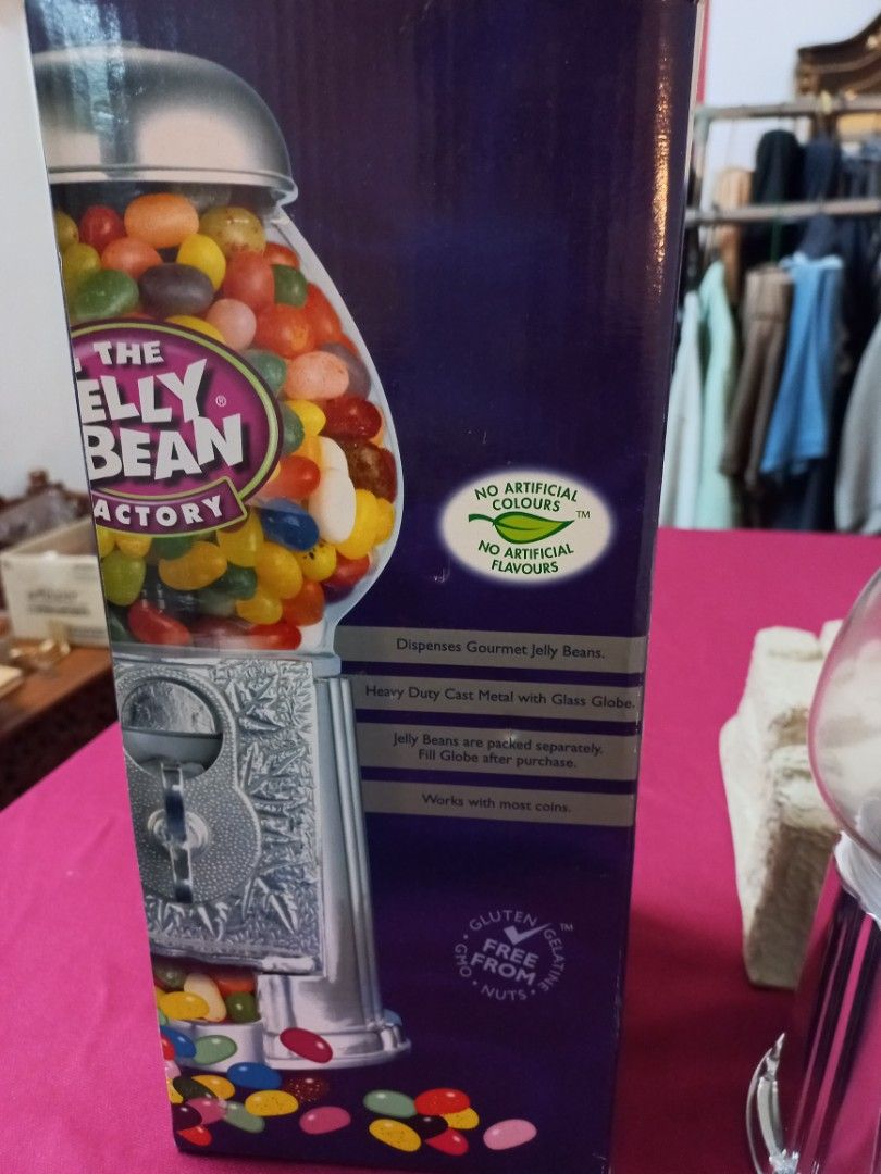 Vintage Jelly Bean Machine Dispenser, Hobbies & Toys, Collectibles