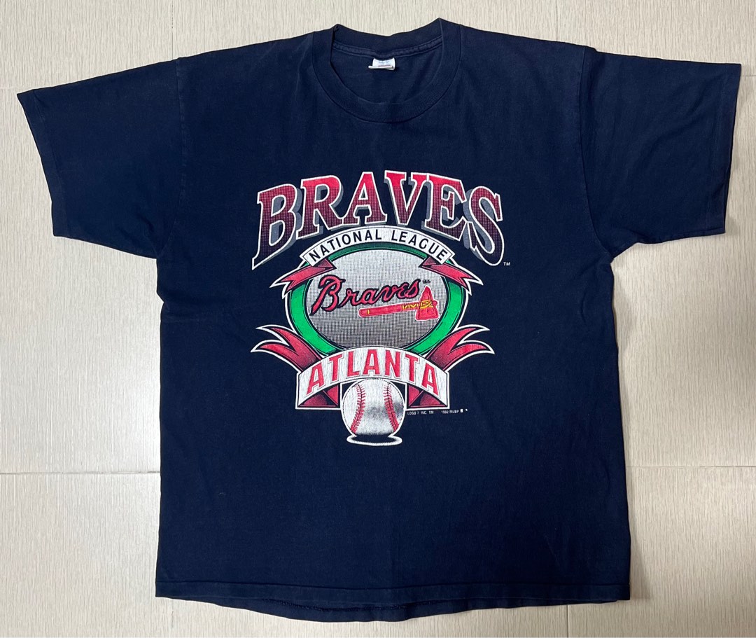 Vintage 2000 Atlanta Braves T Shirt 2000 National League Champions MLB Size  XXL