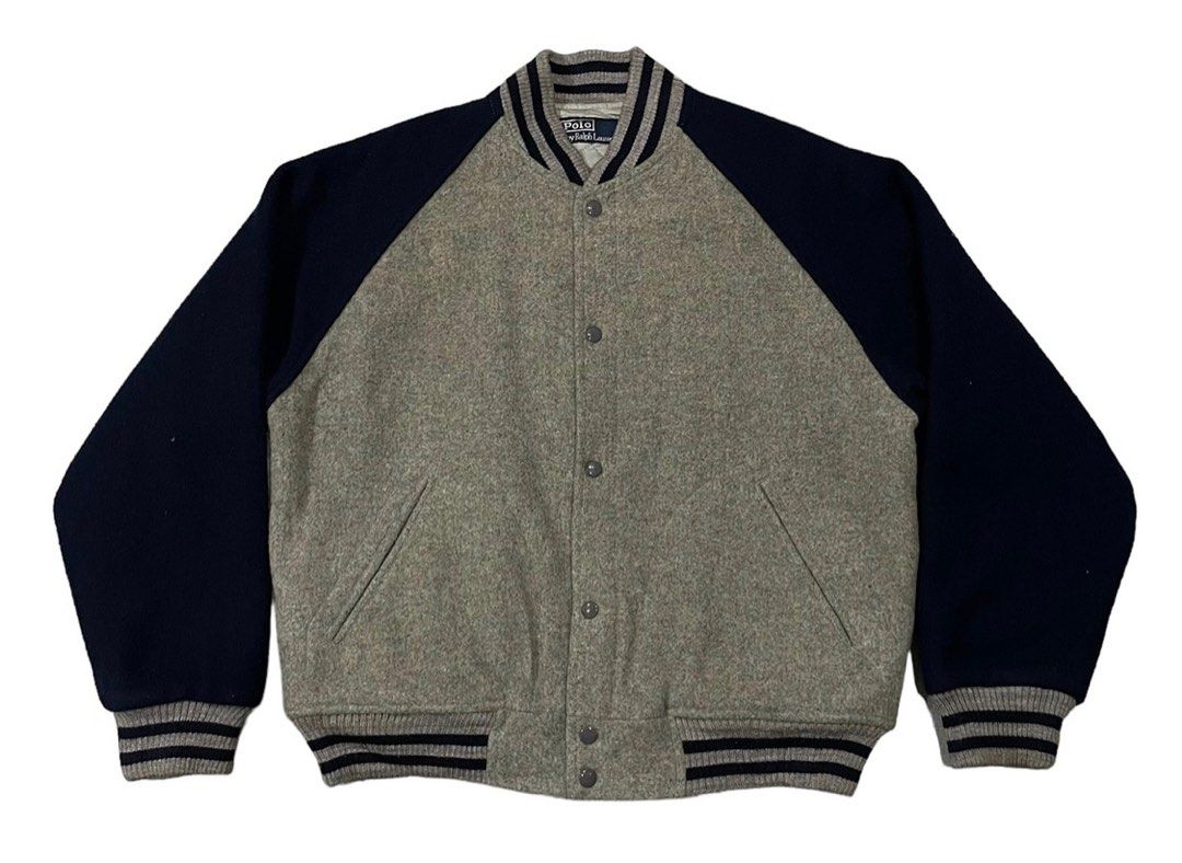 Polo ralph lauren cheap vintage varsity jacket