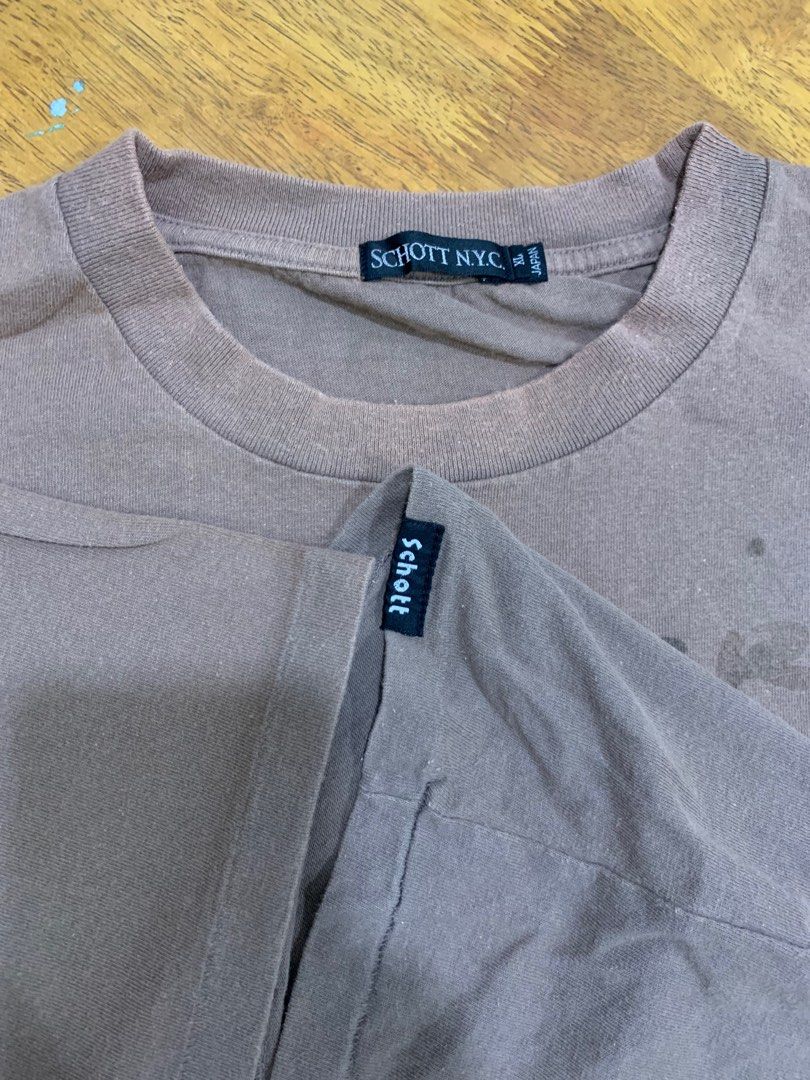 Schott NYC - Lot De 2 Tee Shirts Crew Blanc Noir - Ryses