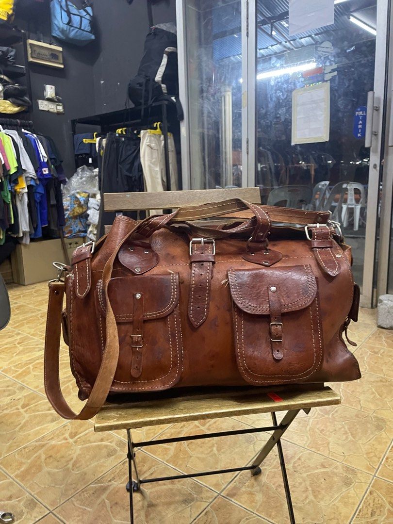 Vintage travel bag, Men's Fashion, Bags, Sling Bags on Carousell