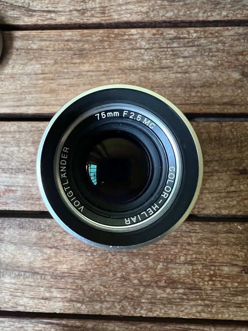 Voigtlander 75mm f2.5 MC Color-Heliar LTM, Photography, Lens