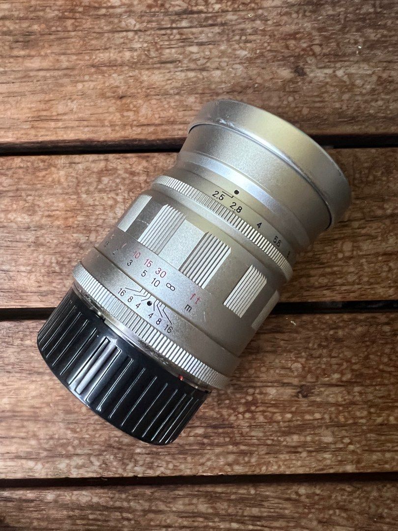 Voigtlander 75mm f2.5 MC Color-Heliar LTM, Photography, Lens