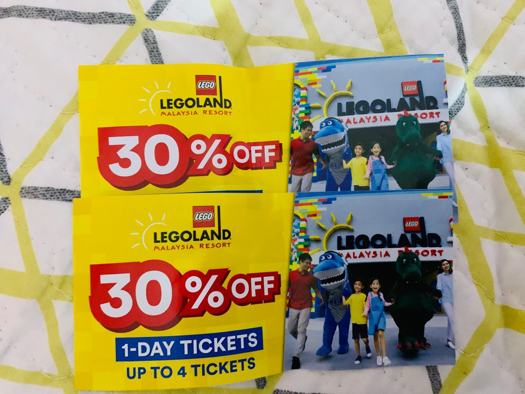 Voucher legoland 30 valid until dec 23 Hobbies Toys Toys