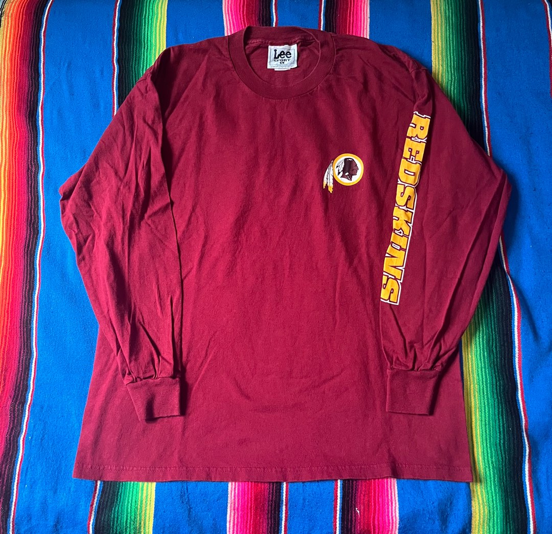 Washington redskins long deals sleeve t shirt