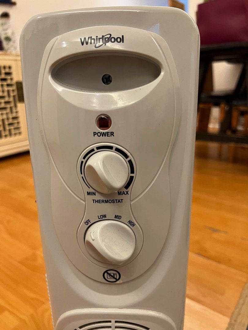 Whirlpool Oil Radiator, 家庭電器, 冷氣機及暖風機 - Carousell