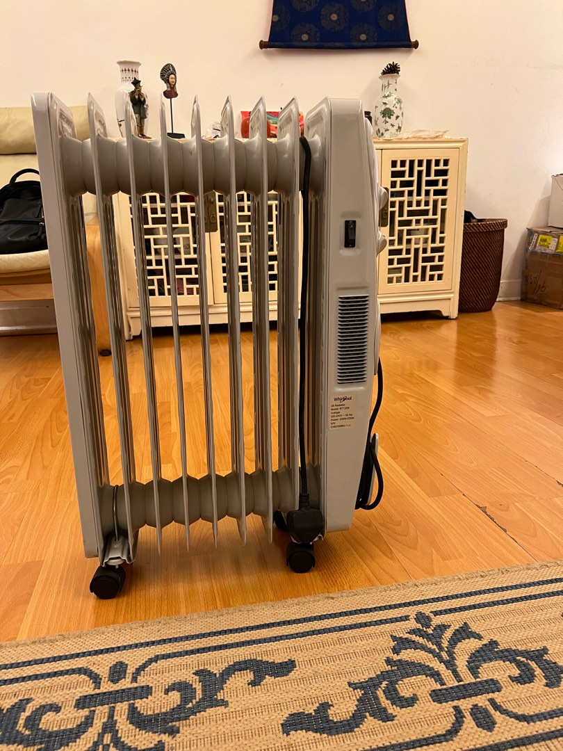 Whirlpool Oil Radiator, 家庭電器, 冷氣機及暖風機 - Carousell