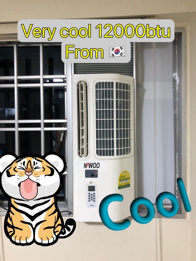 Window casement aircon, TV & Home Appliances, Air Conditioners