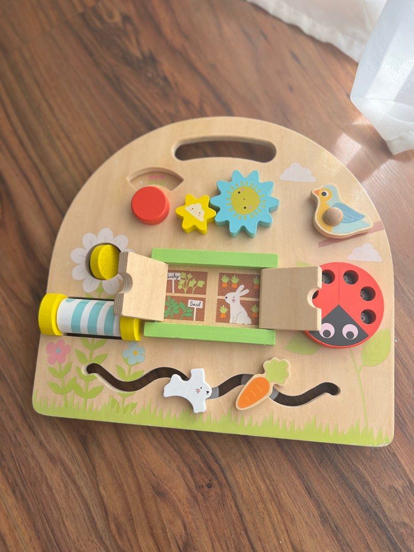 Wooden Activity Board on Carousell