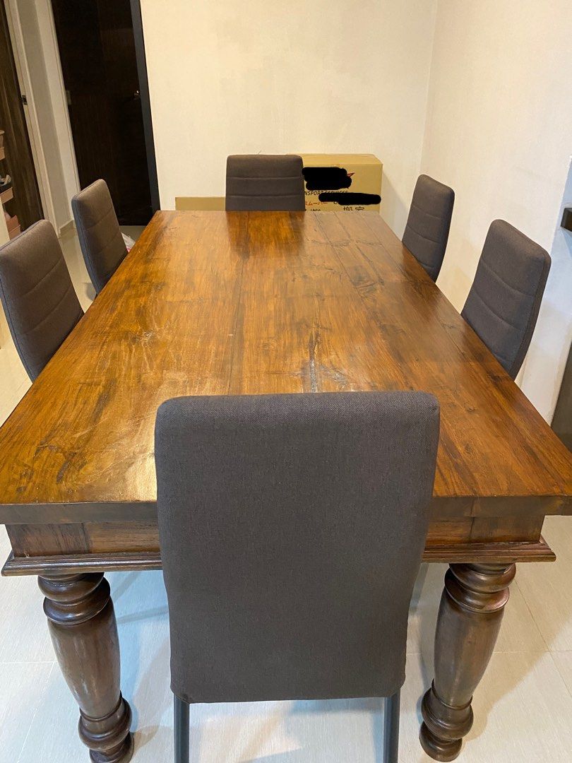 Dining table chairs sales only for sale