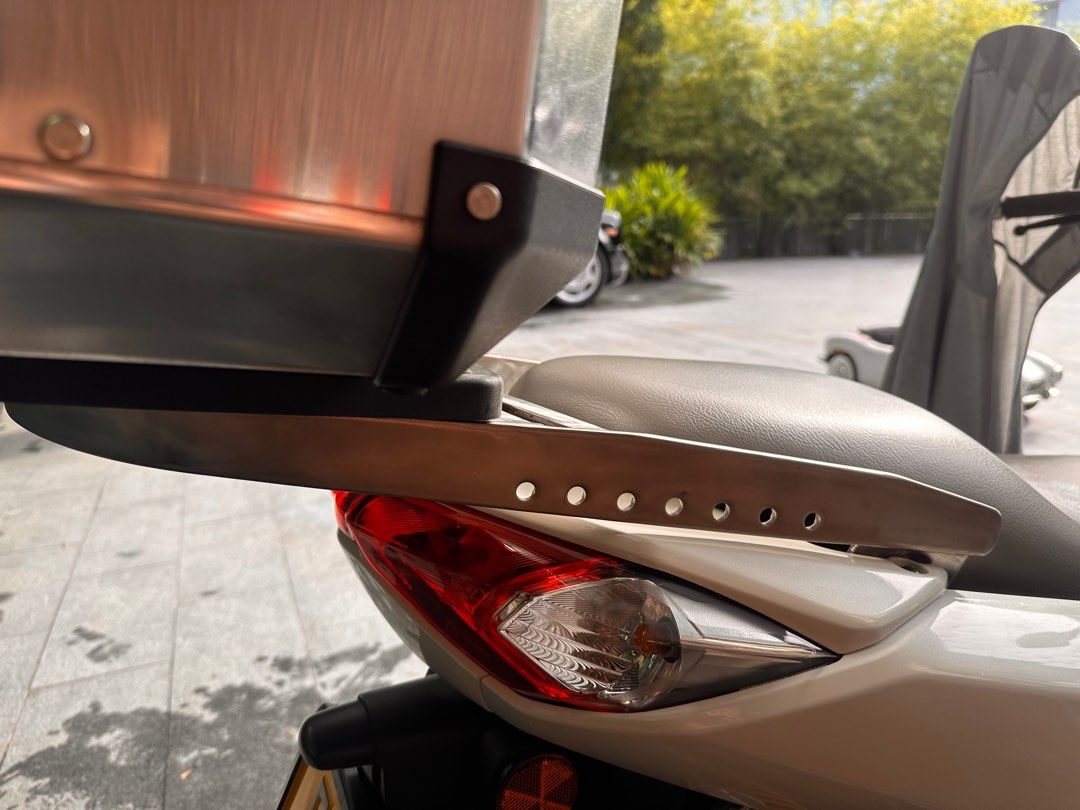 Yamaha Nmax Rack, Motorcycles, Motorcycle Accessories on Carousell