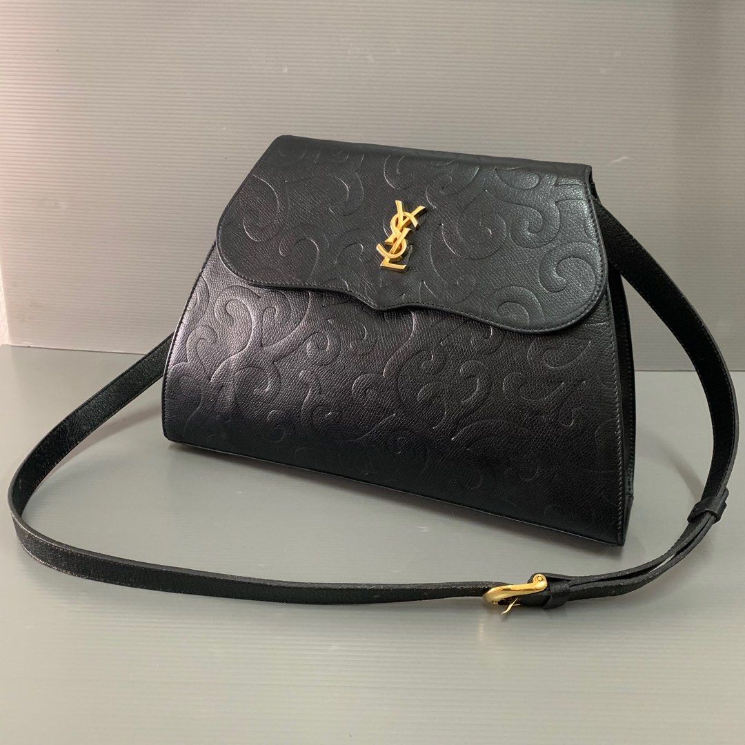 Handbeg YSL leather Original, Luxury, Bags & Wallets on Carousell