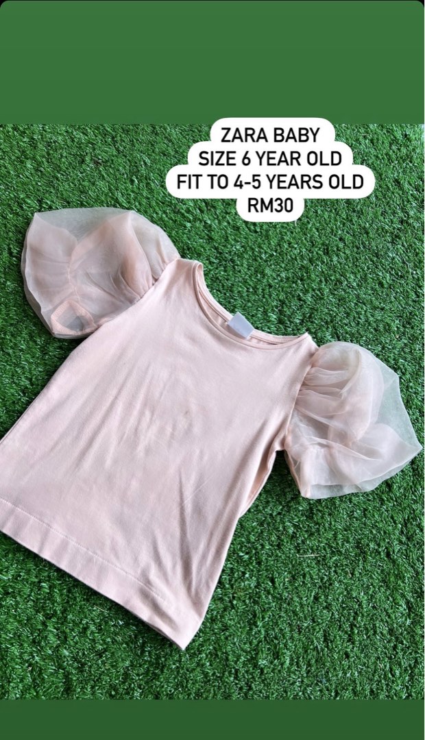 Zara Kids Top, Babies & Kids, Babies & Kids Fashion On Carousell