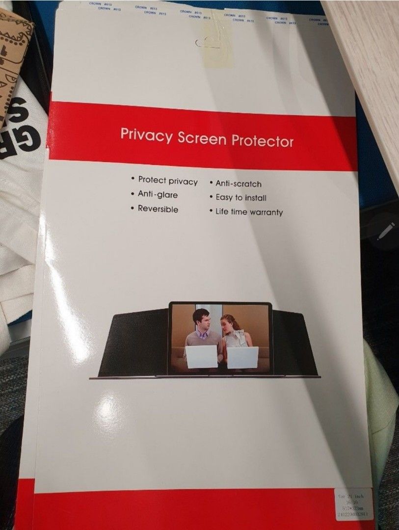 24 inch privacy screen monitor, Computers & Tech, Parts & Accessories