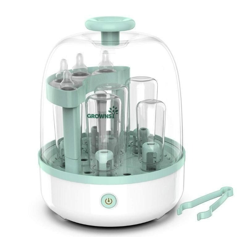 3454) GROWNS BABY BOTTLE STERILIZER STEAM SANITIZERS, Babies & Kids