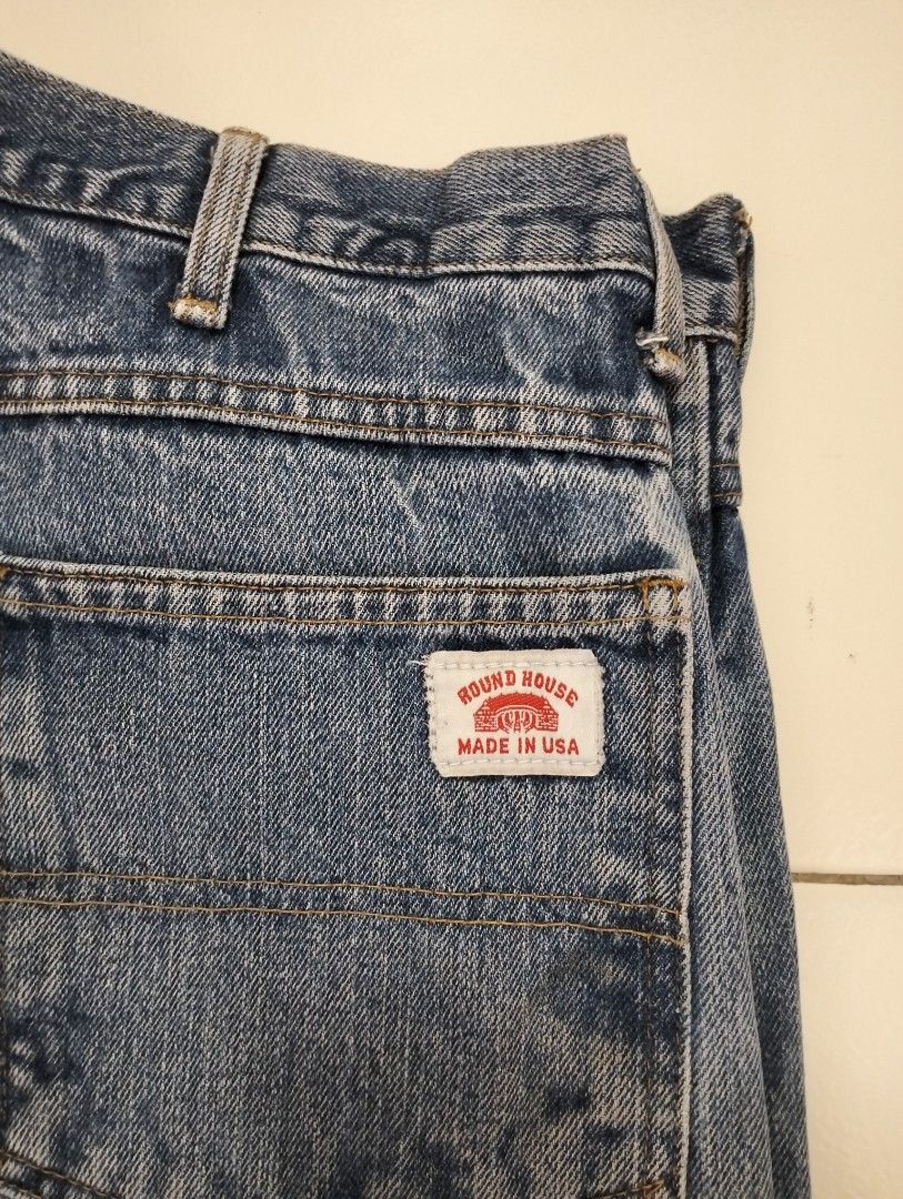 34' Round House Jeans, Men's Fashion, Bottoms, Jeans on Carousell