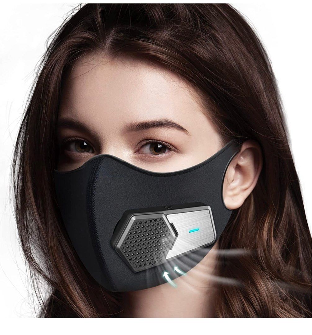 electric air purifying mask