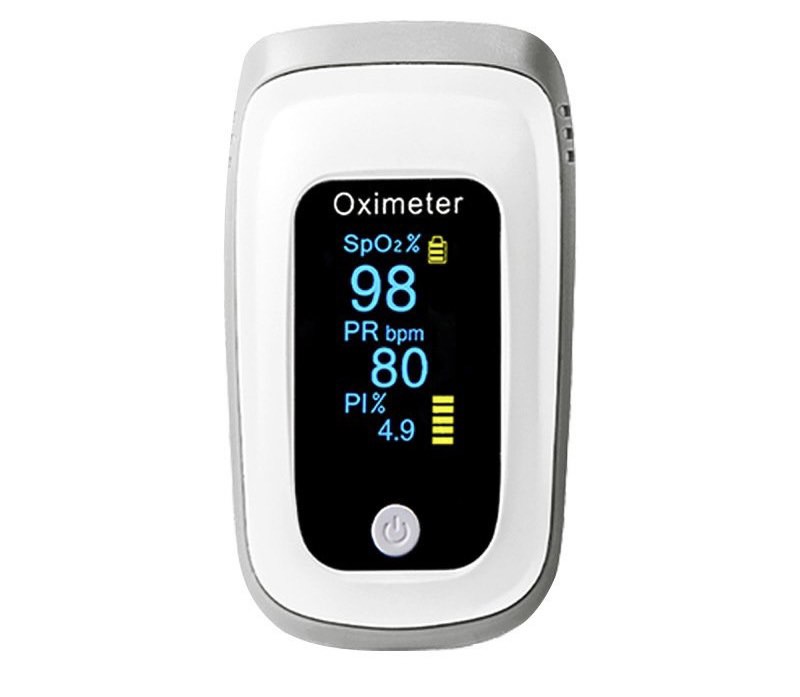 (3958) Blood Oxygen Saturation Detector Finger Pulse Oximeter Pulse ...