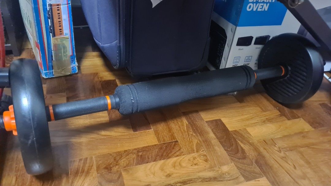 40 kg gym hotsell set with bench