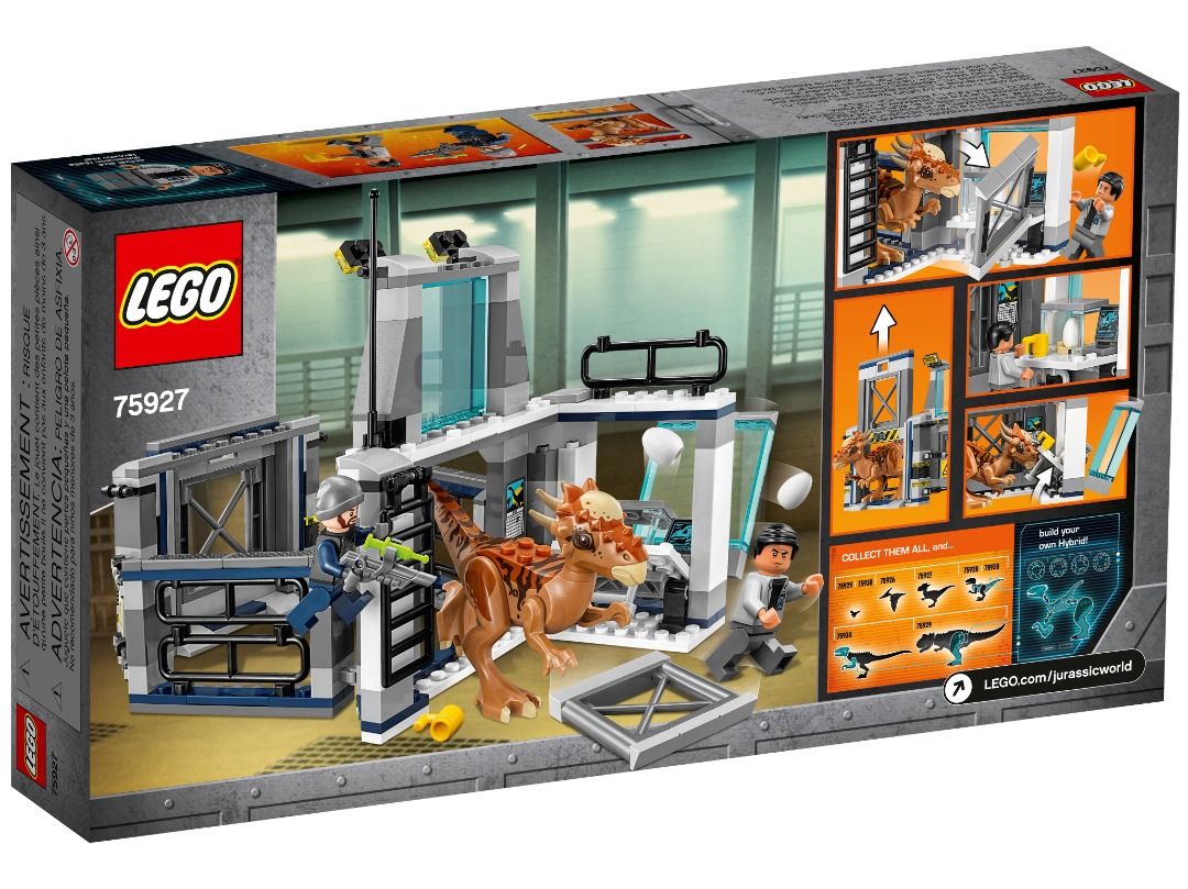 Lego jurassic world stygimoloch discount breakout 75927 building kit