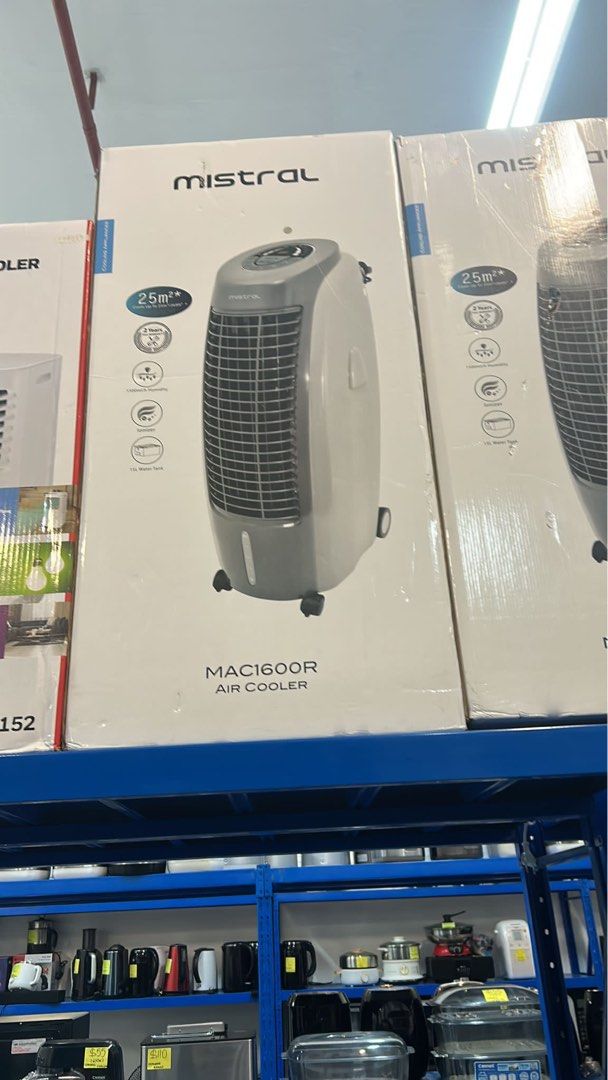 ☎️ 88244384 Cherry/ New Mistral MAC1600R Air Cooler with Remote