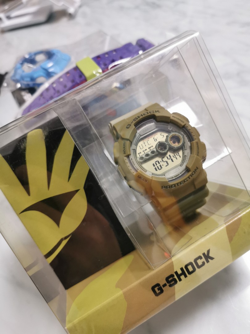 全新日版CASIO G-SHOCK GD-100PS-3JR, 名牌, 手錶- Carousell