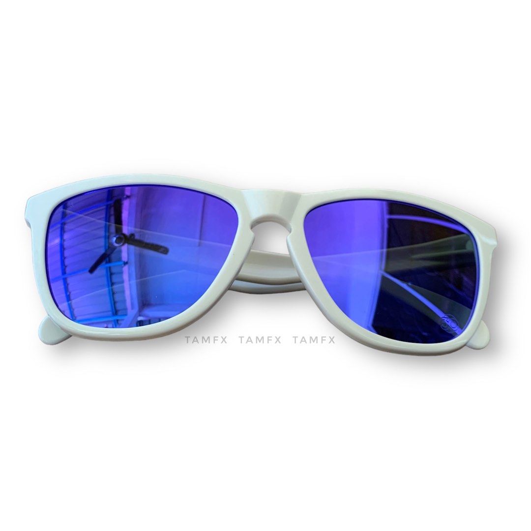 ORIGINAL USA OAKLEY FROGSKINS POLISHED WHITE PUTIH 30TH