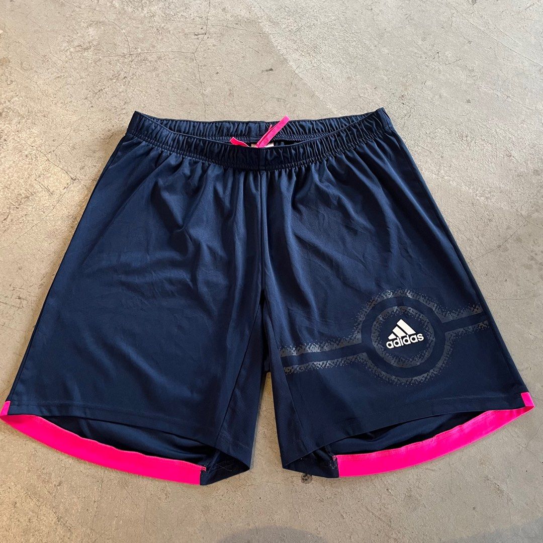 Adidas pink soccer shorts sales