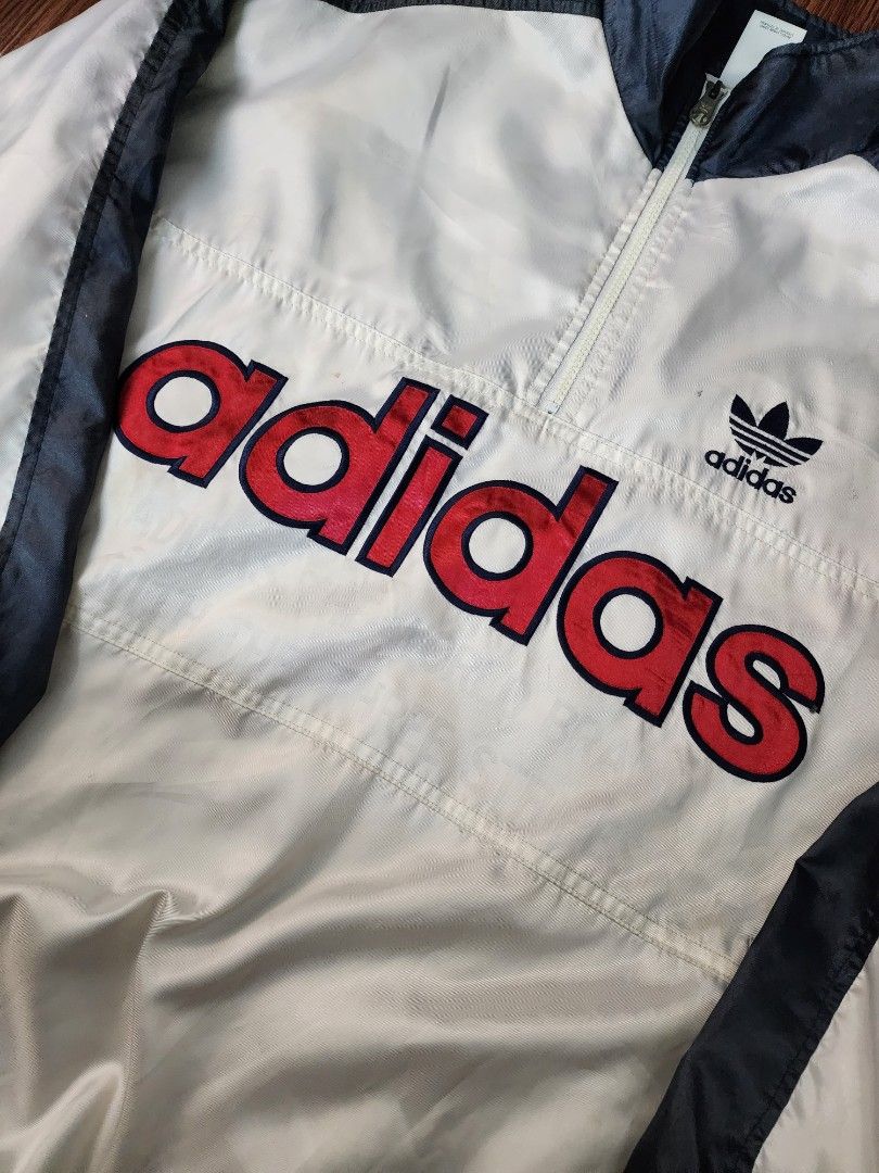 Adidas Half Zip Jacket Vintage 90s Men s Fashion Coats Jackets