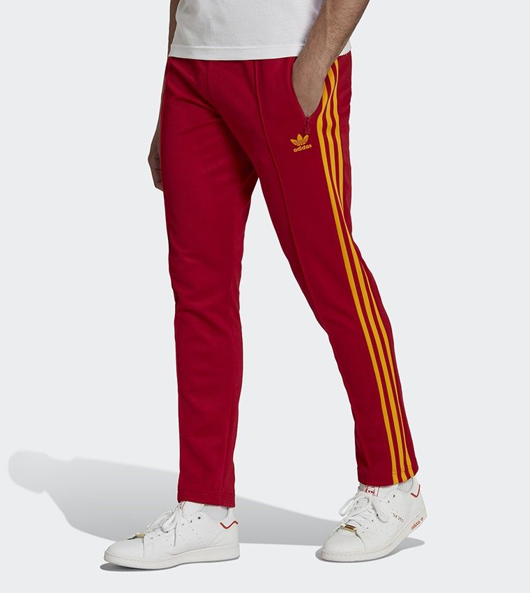 Adidas Originals Firebird Track Pants Scarlet Red