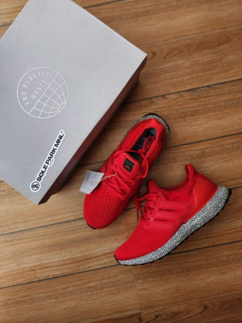 Ultra boost hot sale fire red