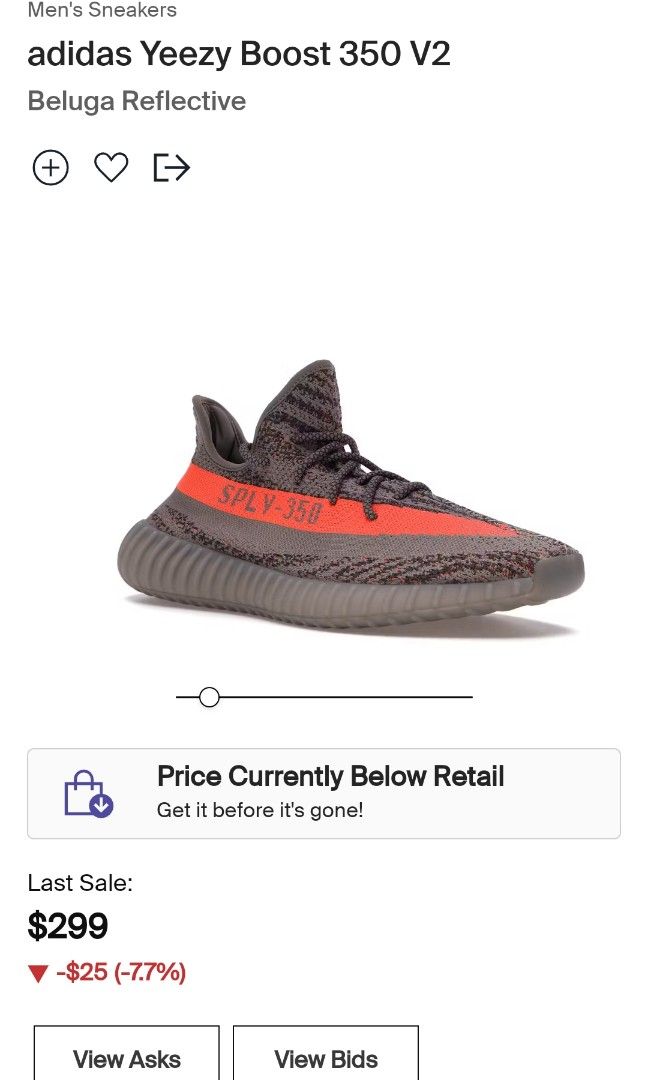 Adidas Yeezy 350, Fesyen Pria, Sepatu , Sneakers di Carousell