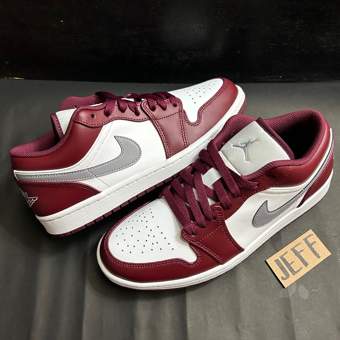 nike air jordan 1 low bordeaux
