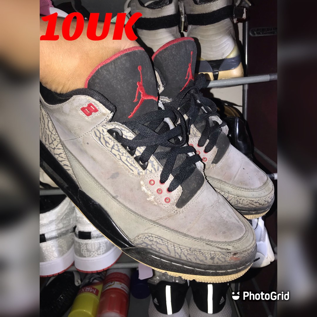 Jordan 3 stealth on feet sale