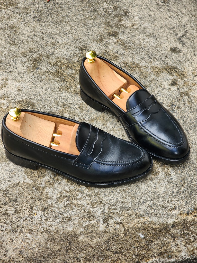Alfred Sargent Black Penny Loafers on Carousell