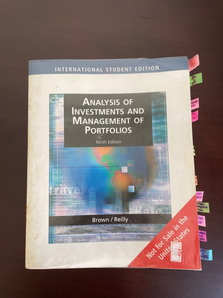 INVESTMENTS ANALYSIS AND MANAGEMENT visual data 3