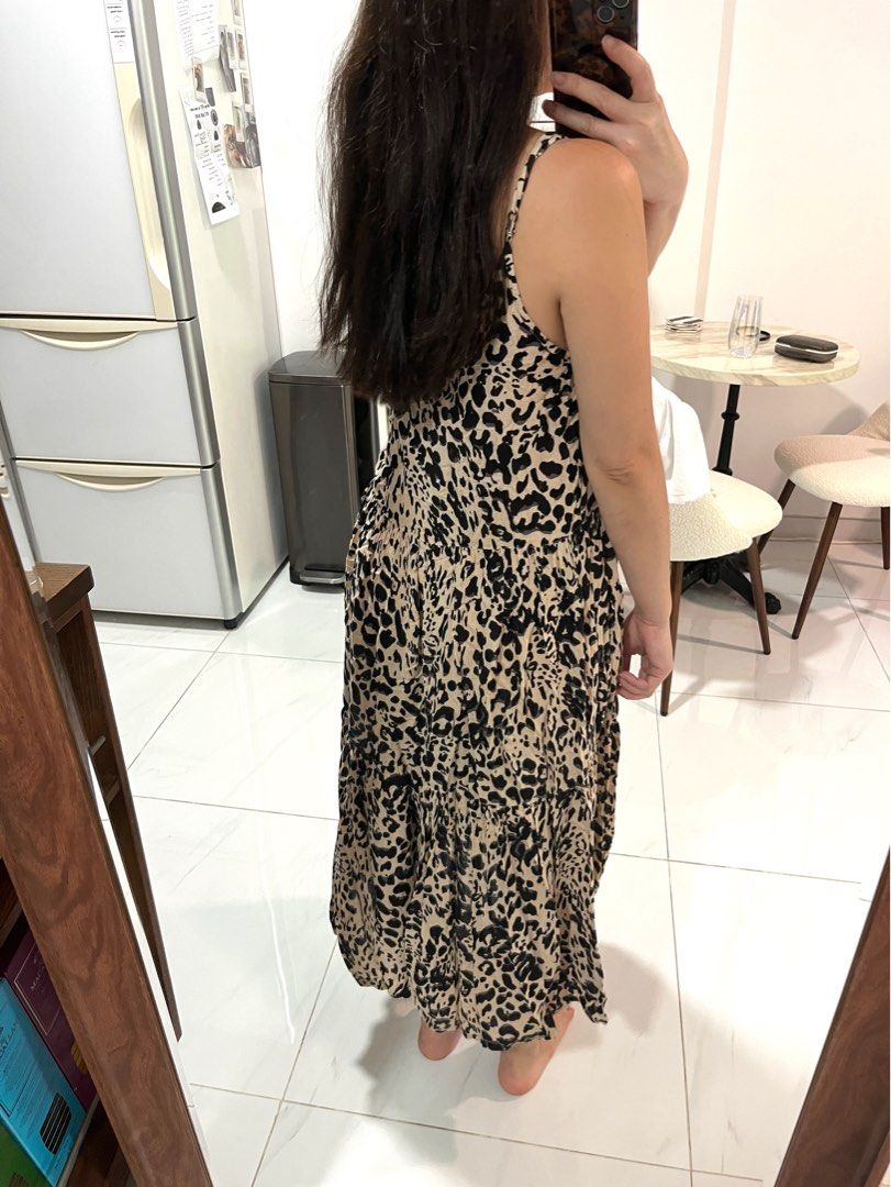 Auguste leopard maxi sales skirt