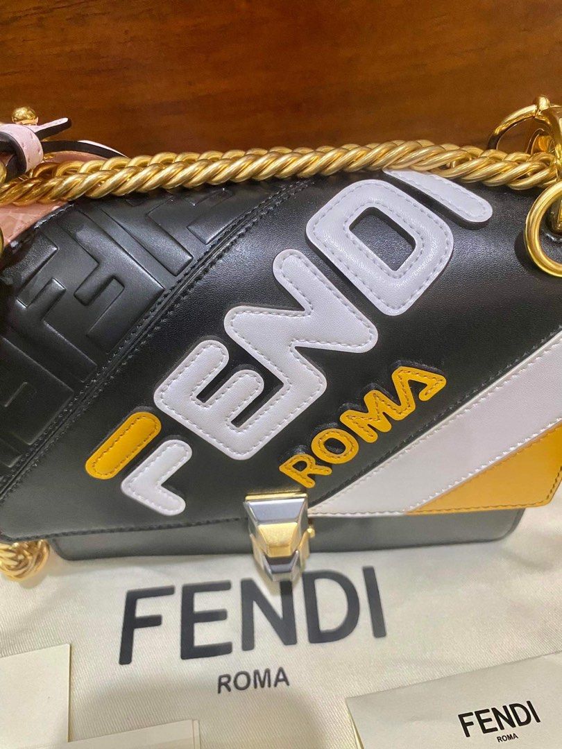 auth fendi mania kan chain bag Luxury Bags Wallets on Carousell