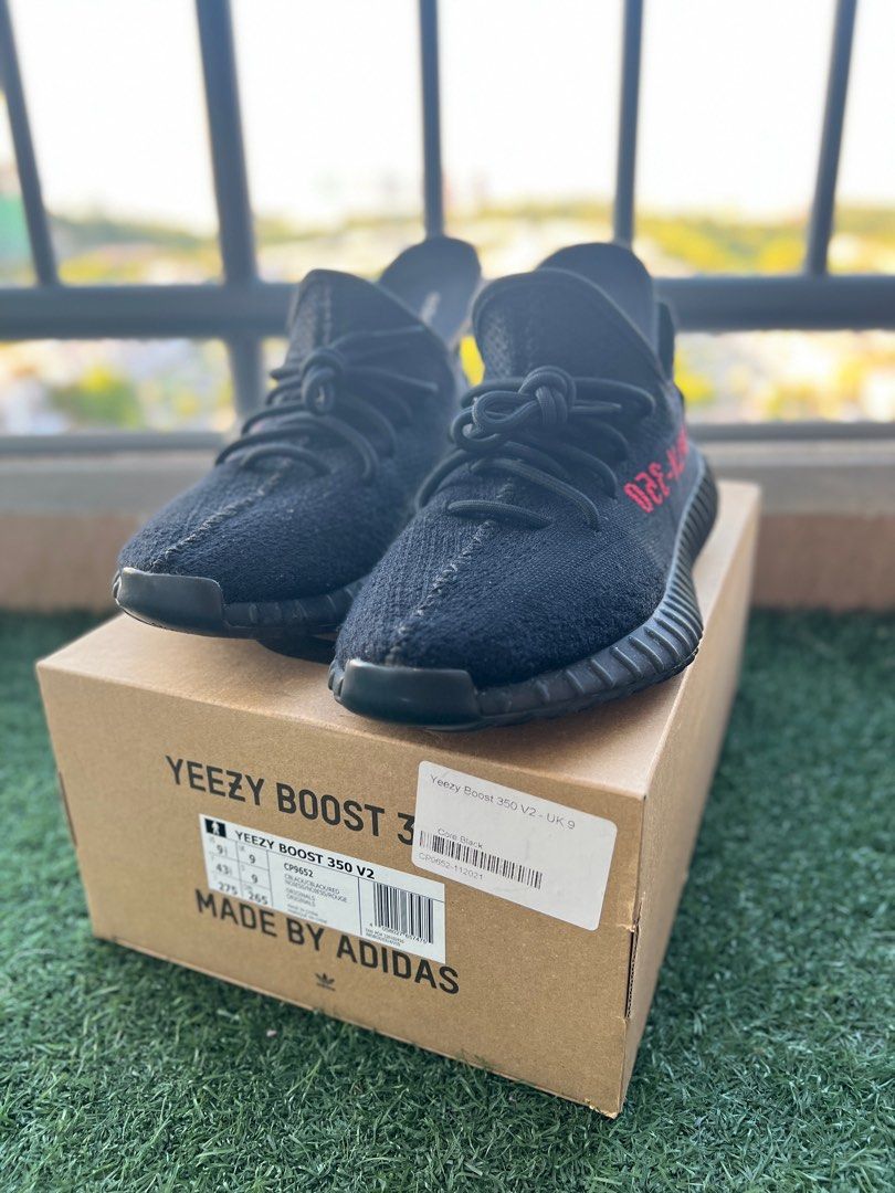 YEEZY BOOST 350 BRED 27.5