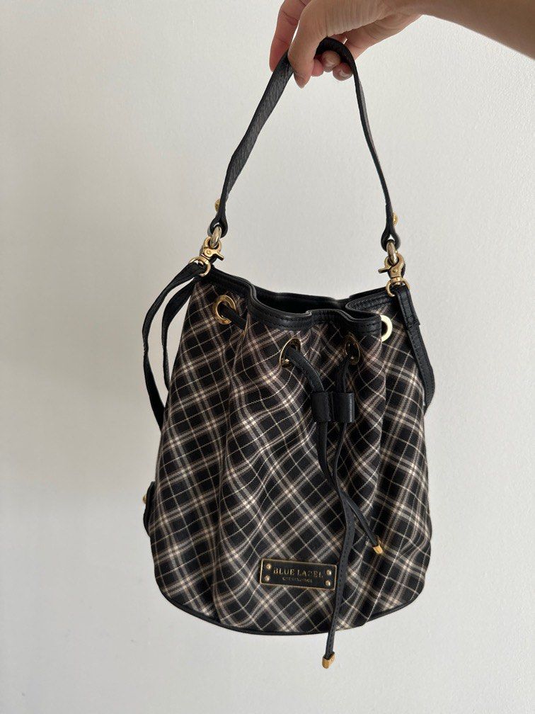 Authentic Blue Label Bucket Bag, Luxury, Bags & Wallets on Carousell